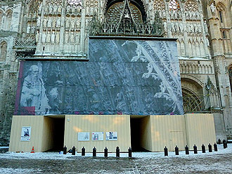 rénovation de la cathédrale de Rouen