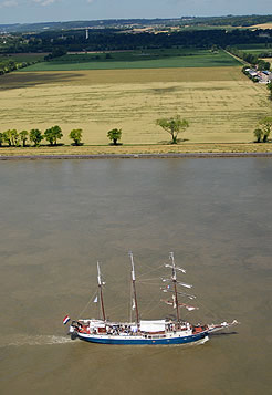 Armada de Rouen 2008 les voiliers en Seine