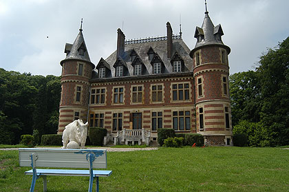 chateau de Bray ( Neufchatel - Seine Maritime )