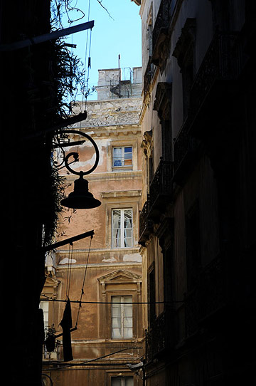 rue typique d'une village de Sardaigne