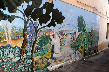 Murs peints et tages en Sardaigne