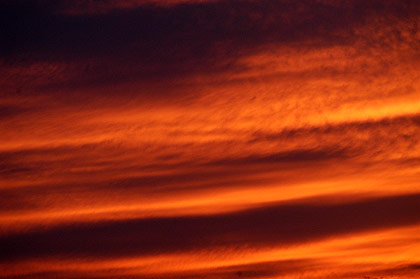 Ciels - nuages - couchers de soleils : photos