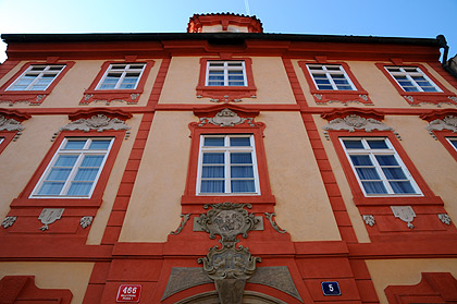 façades et architecture  à Prague